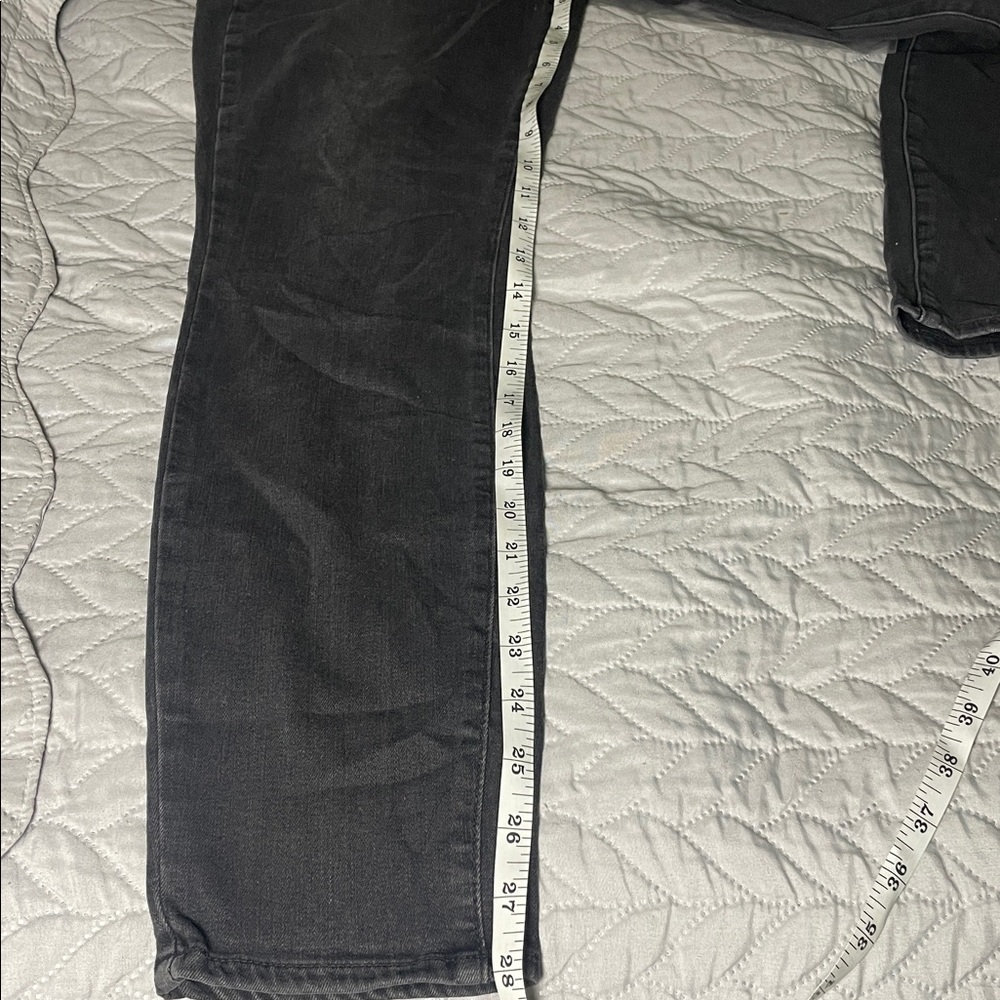 PAIGE Black Skinny Jeans Stretchy Denim - Picture 9 of 11